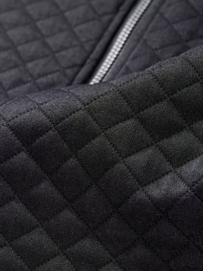 Joshua | Men's Stylish Checkered Zip-Up Jacket