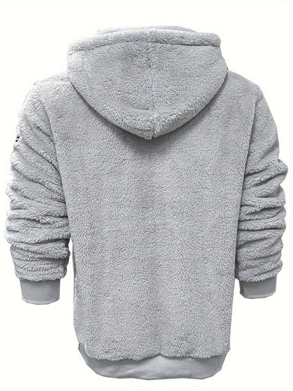 Lewis | Men's Plush Fleece Zip-Up Hoodie for Winter
