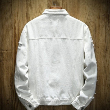 Bastian | Distressed Ripped Jacket