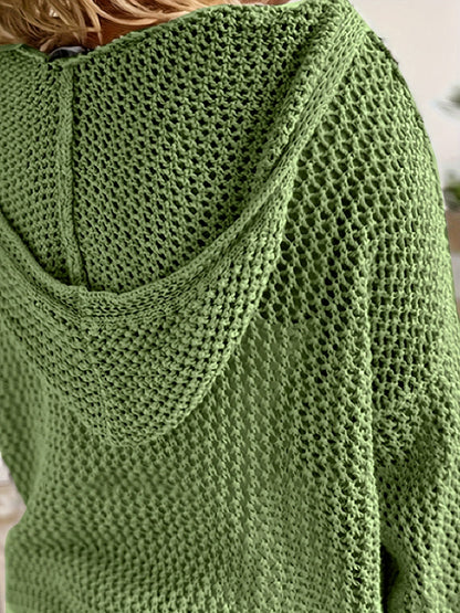 Lana | Cosy Knit Hooded Jumper for Winter