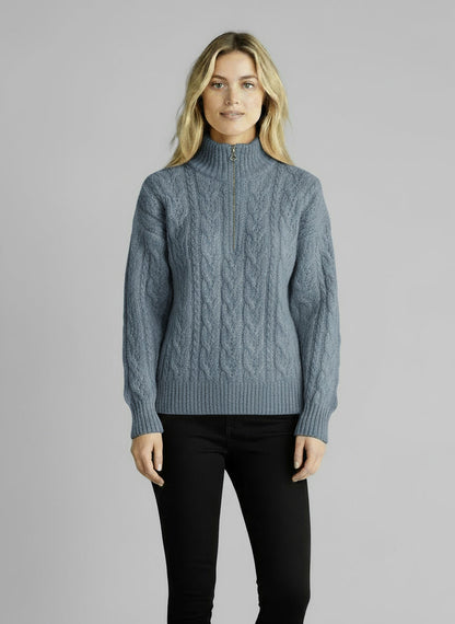 Amy | Zip-Up Jumper for Winter