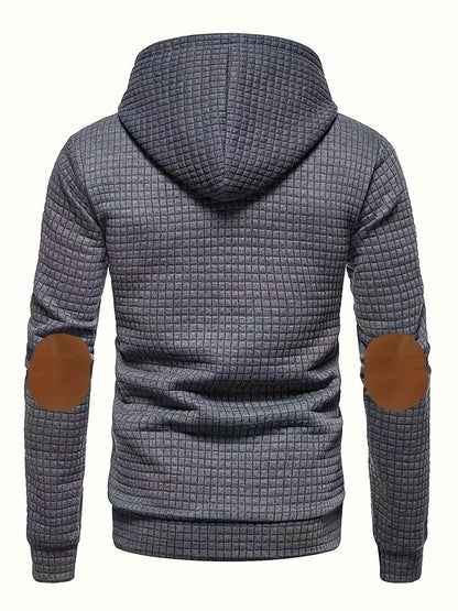 Harry | Men's Stylish Checkered Hooded Sweatshirt
