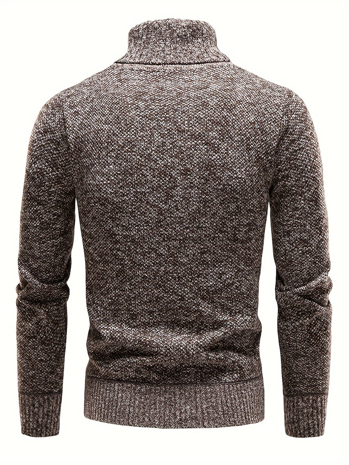 Ryan | Men's Rib-Knit Lapel Jumper for Winter