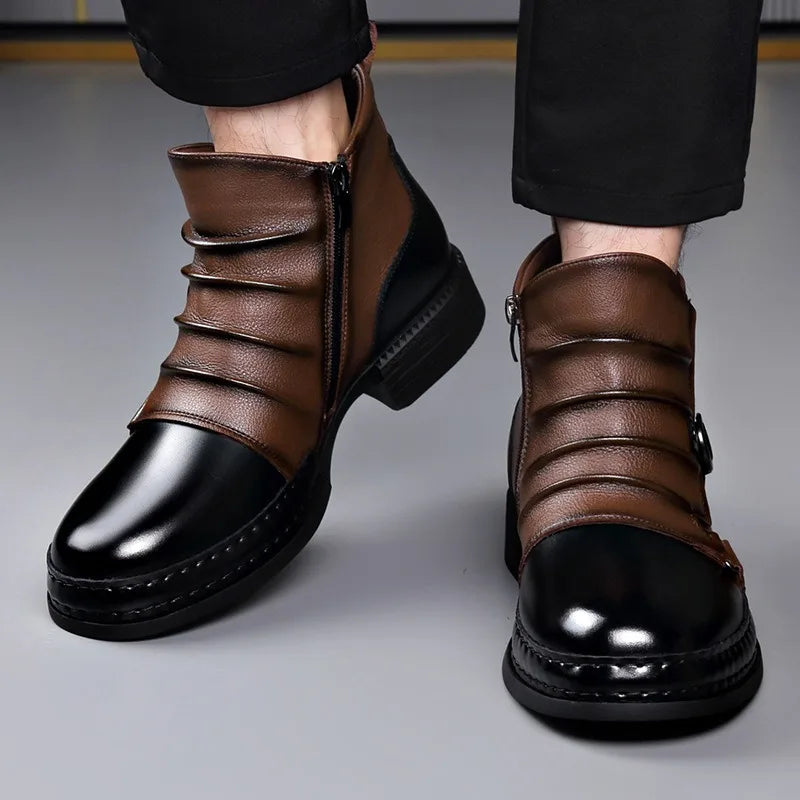 Matthew | Men's Stylish Buckle Boots