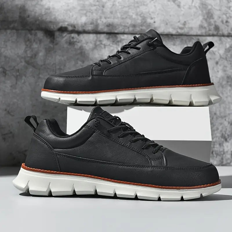 Supportive Leather Trainers