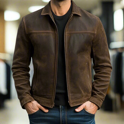 Oscar | Men's Refined Zippered Jacket