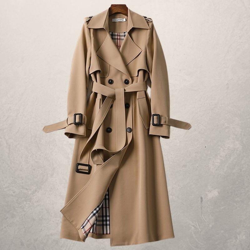 Reagan | Women's Double-Breasted Trench Coat