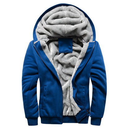 Cameron | Men's Cosy Fleece Hooded Jacket for Winter