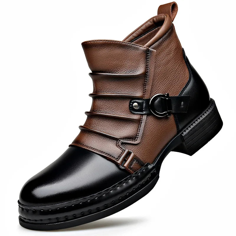 Matthew | Men's Stylish Buckle Boots