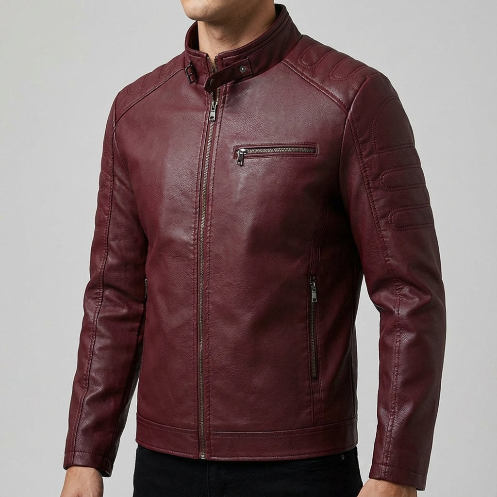 Oscar | Men's Classic Moto-Style Jacket