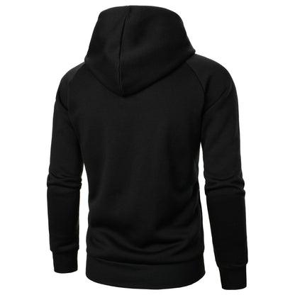 Harvey | Men's Crossover Zip-Up Hoodie for Winter