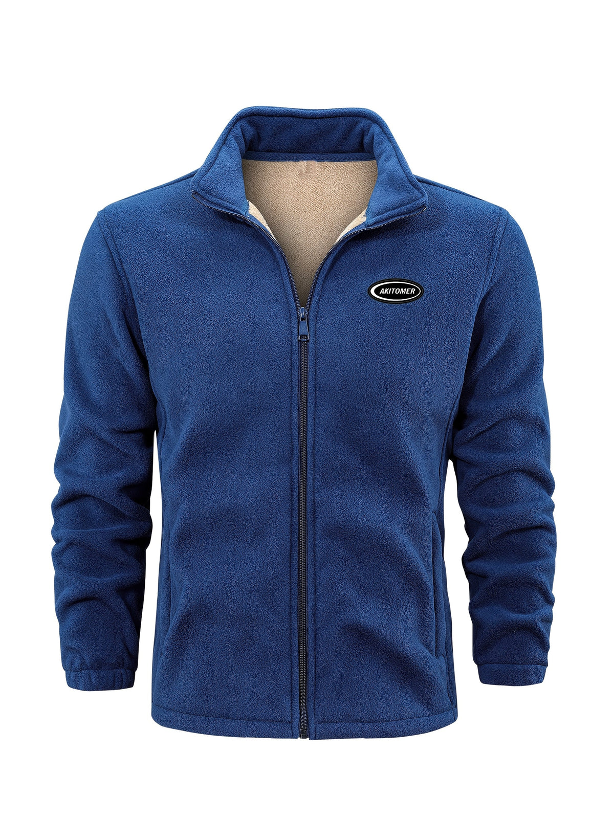 William | Men's Stand-Collar Fleece Jacket for Winter