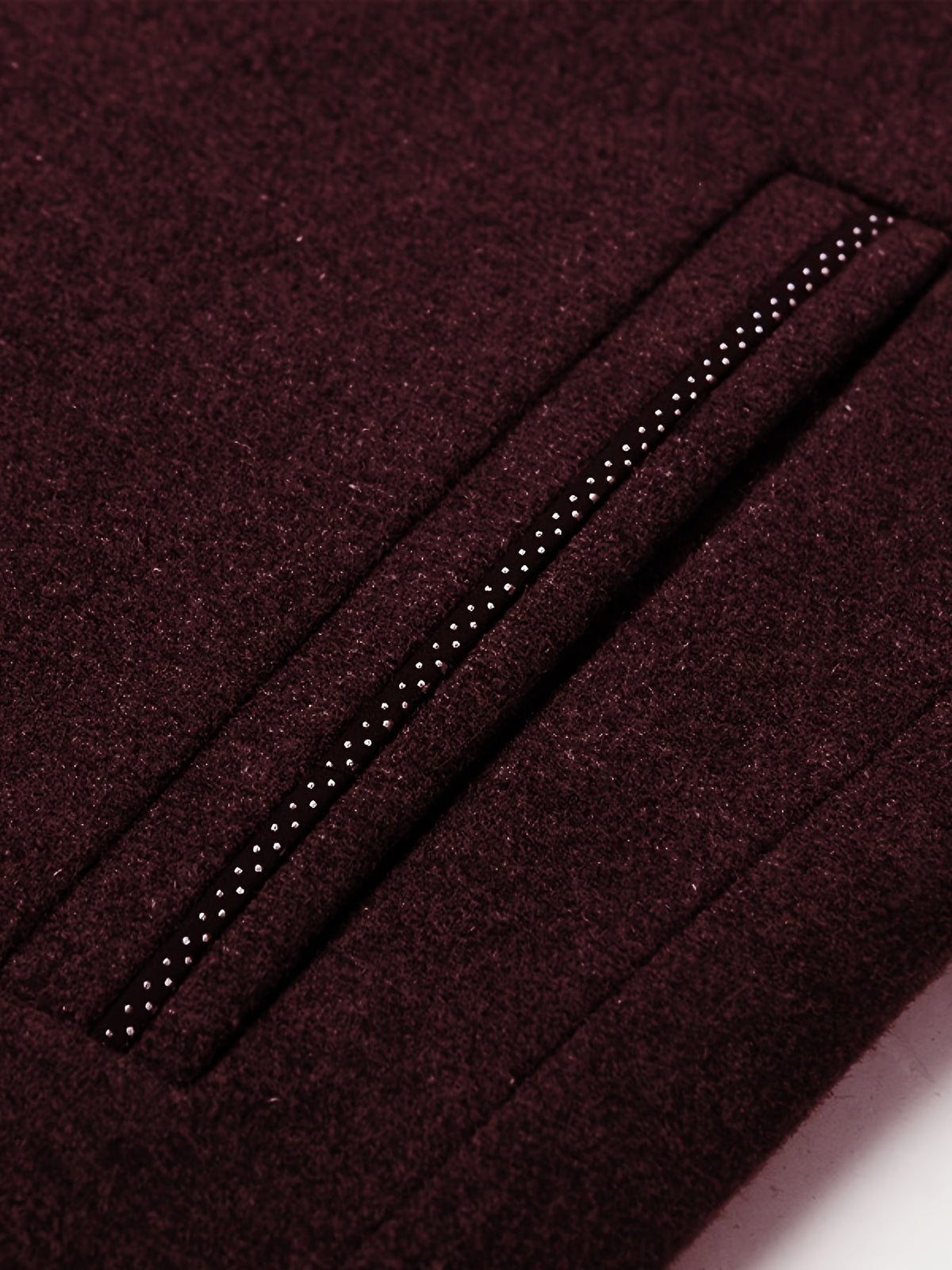 Jack | Men's Stand-Collar Tweed Jacket