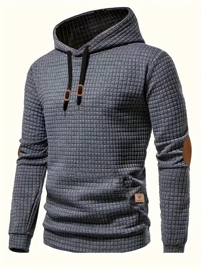 Harry | Men's Stylish Checkered Hooded Sweatshirt
