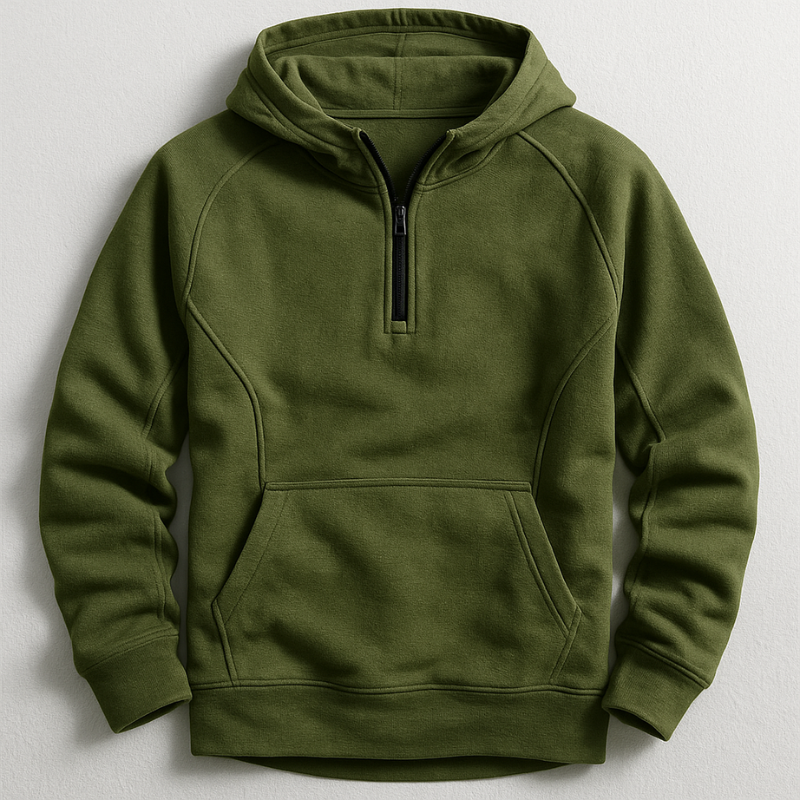 Oliver | Men's Midweight Cotton Pullover Hoodie for Winter