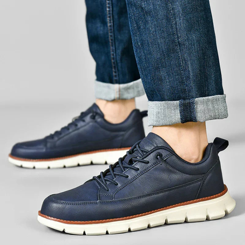 Supportive Leather Trainers