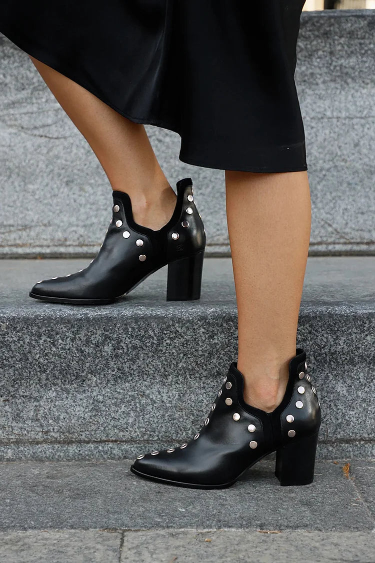 Yolanda | Women's Ankle Boots with Stylish Stud Details
