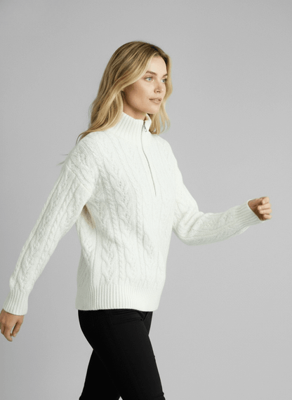 Amy | Zip-Up Jumper for Winter