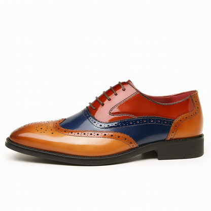 Jacob | Men's Classic Wingtip Brogue Dress Shoes