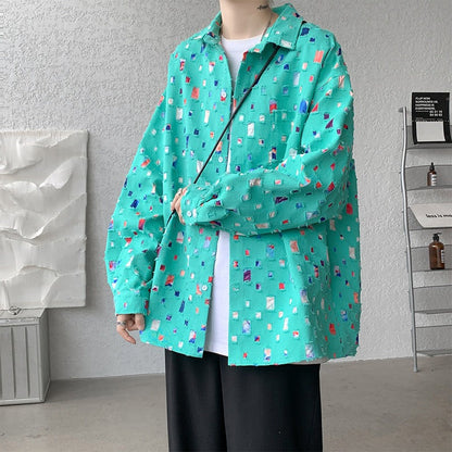 Mosaic | Heavyweight Button-Front Jacket