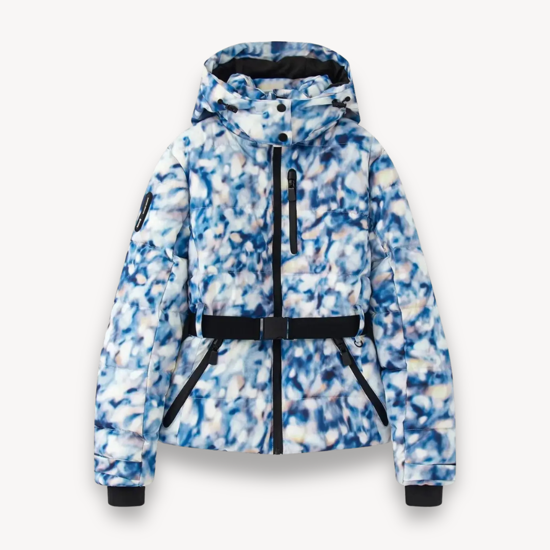 Riley | Women's Hooded Belted Puffer Jacket for Winter