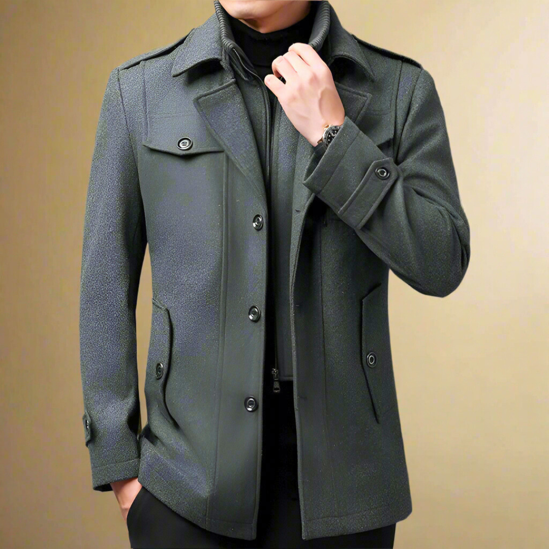 Massimo Adriano | Classic Trench Coat