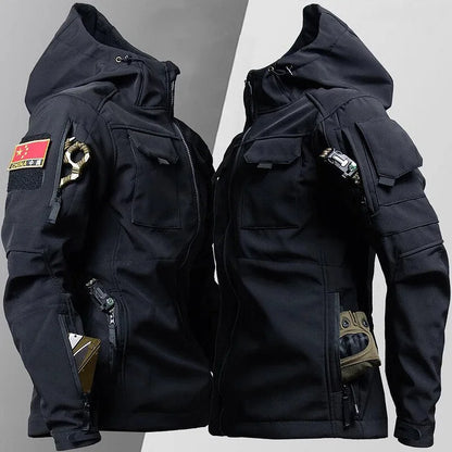 Darryl | Men's Tactical Hooded Jacket