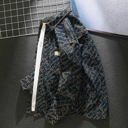 Alexander | Men's Embroidered Denim Jacket