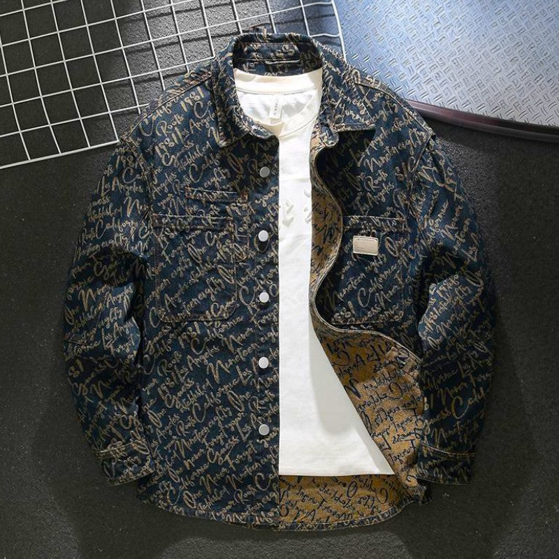 Alexander | Men's Embroidered Denim Jacket