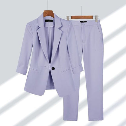 Chloé Elegant Blazer & Trouser Set