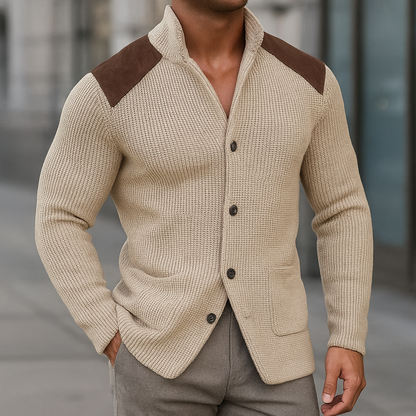 Isaac | Men's Textured Knit Blazer