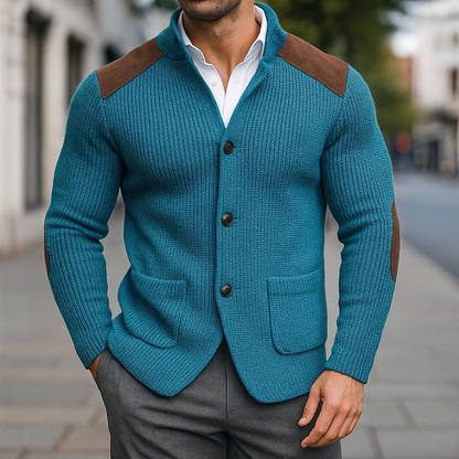 Isaac | Men's Textured Knit Blazer