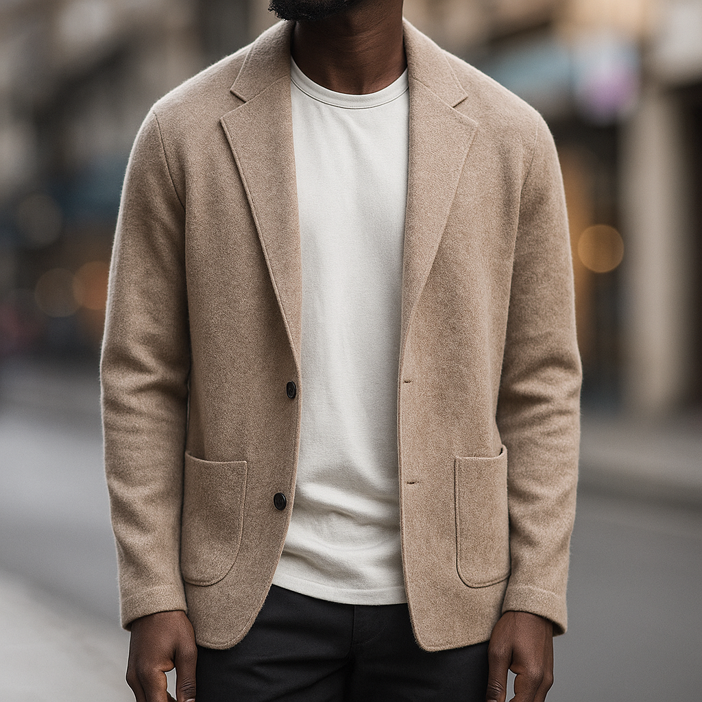 Pemberton | Luxurious Ribbed Cashmere Cardigan for Winter