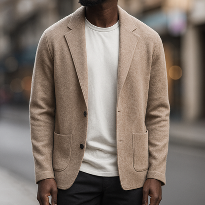 Pemberton | Luxurious Ribbed Cashmere Cardigan for Winter