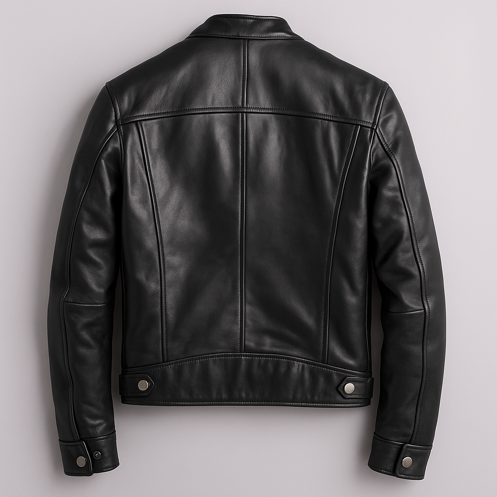 James | Men's Classic Biker Jacket