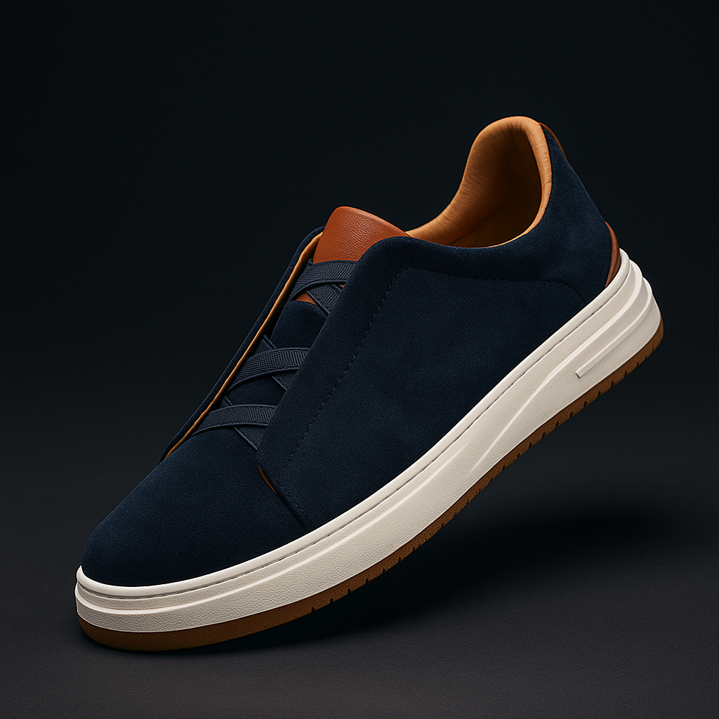 Frank | Men's Suede Slip-On Loafers