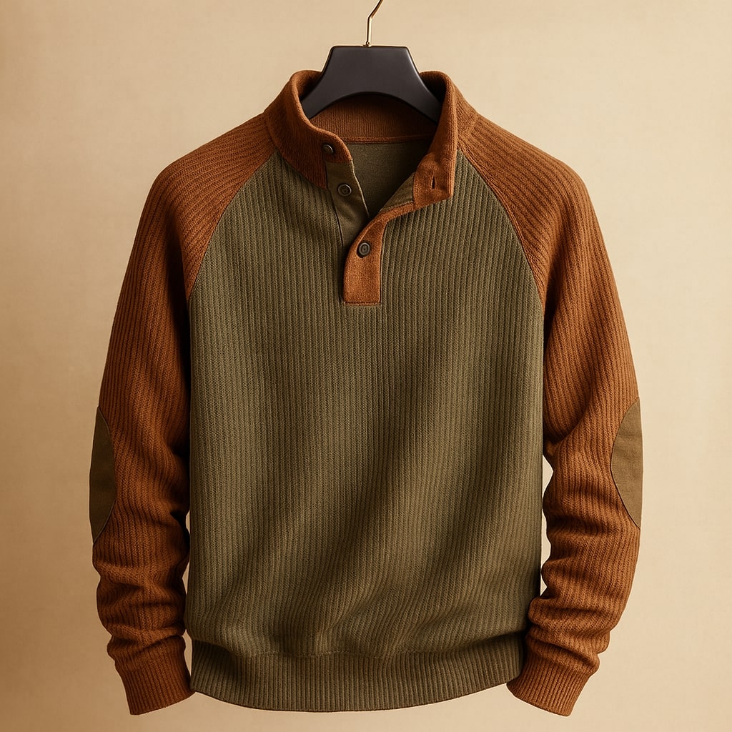 Ryan | Men's Classic Cable-Knit Jumper for Winter