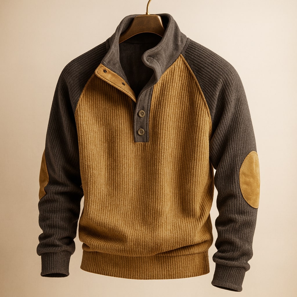 Ryan | Men's Classic Cable-Knit Jumper for Winter