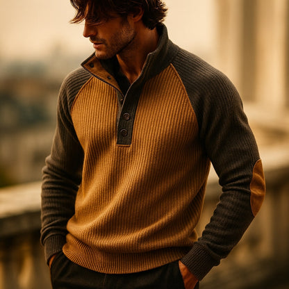 Ryan | Men's Classic Cable-Knit Jumper for Winter