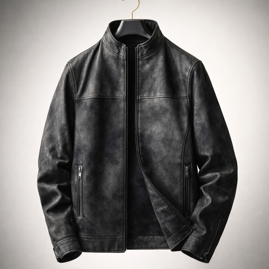 Alexander | Men's Slim-Fit Motorcycle Jacket