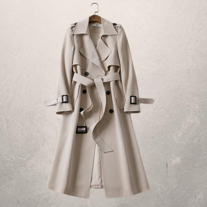 Reagan | Women's Double-Breasted Trench Coat