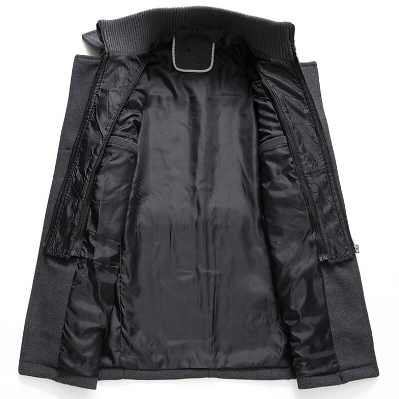 Randall | Men's Classic Double-Breasted Pea Coat for Winter