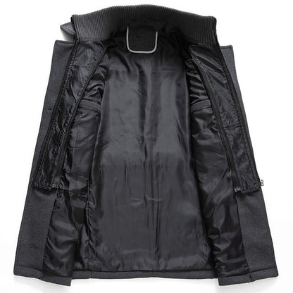 Randall | Men's Classic Double-Breasted Pea Coat for Winter