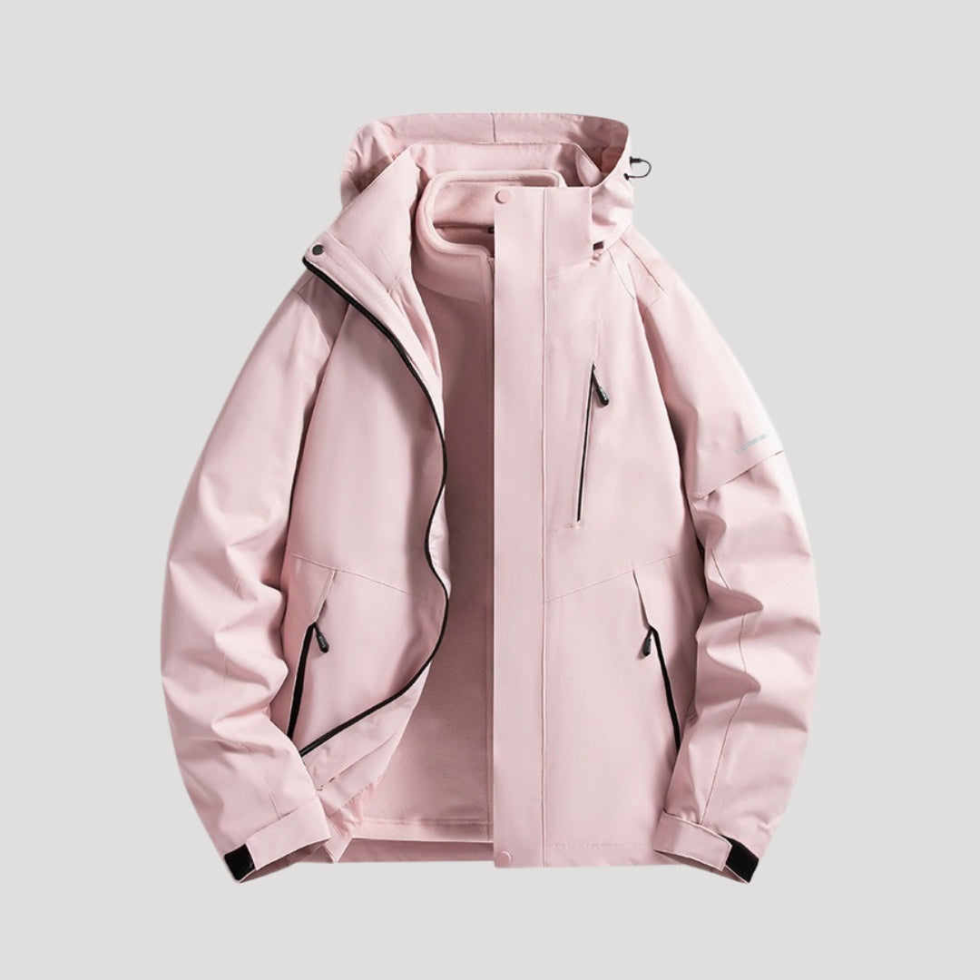 Keziah | Women's Stylish Colour-Block Hooded Jacket