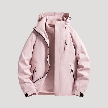 Keziah | Women's Stylish Colour-Block Hooded Jacket