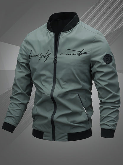 Hugo | Men's Embroidered Baseball Jacket