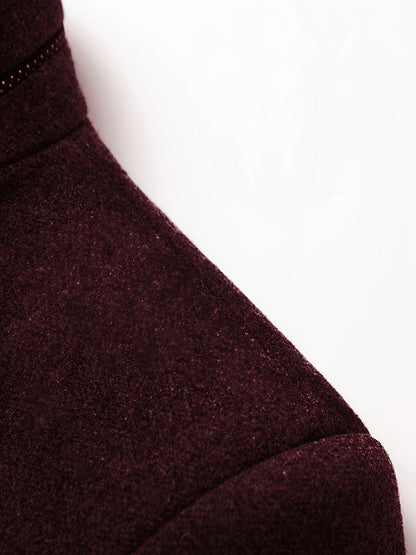 Jack | Men's Stand-Collar Tweed Jacket