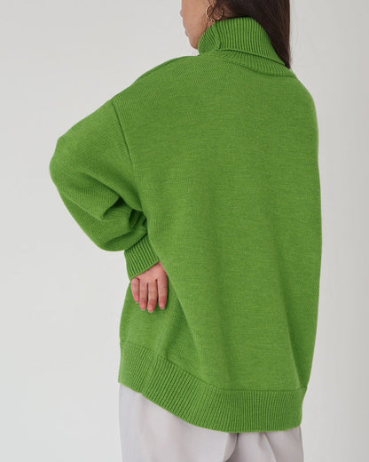 Marcia | Women's Oversized Roll-Neck Jumper for Winter