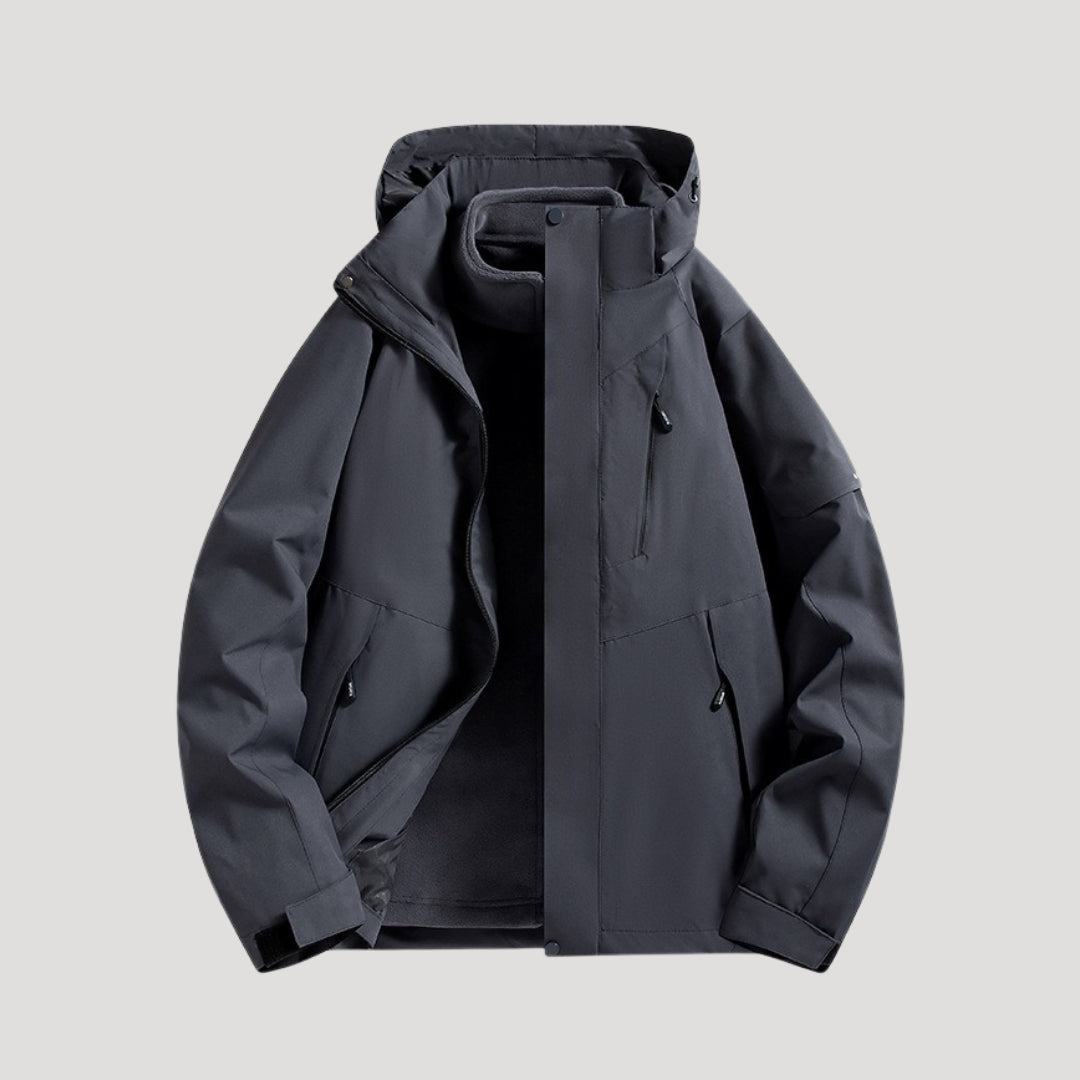 Keziah | Women's Stylish Colour-Block Hooded Jacket