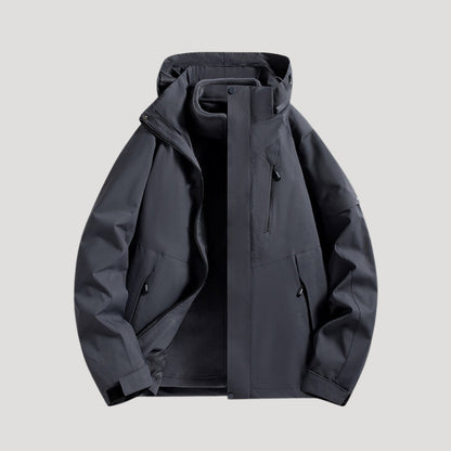 Keziah | Women's Stylish Colour-Block Hooded Jacket